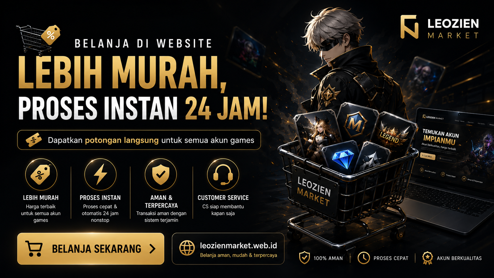 Spesial Hari Ini di Leozien Market! 🔥